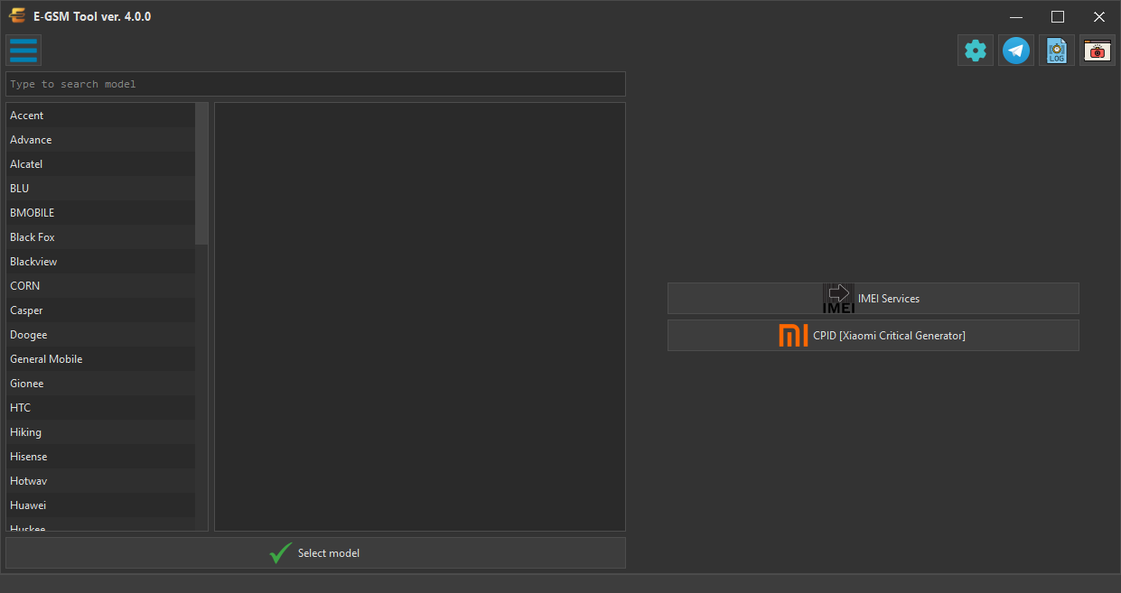 New update of E-GSM Tool has been released – v4.0.0