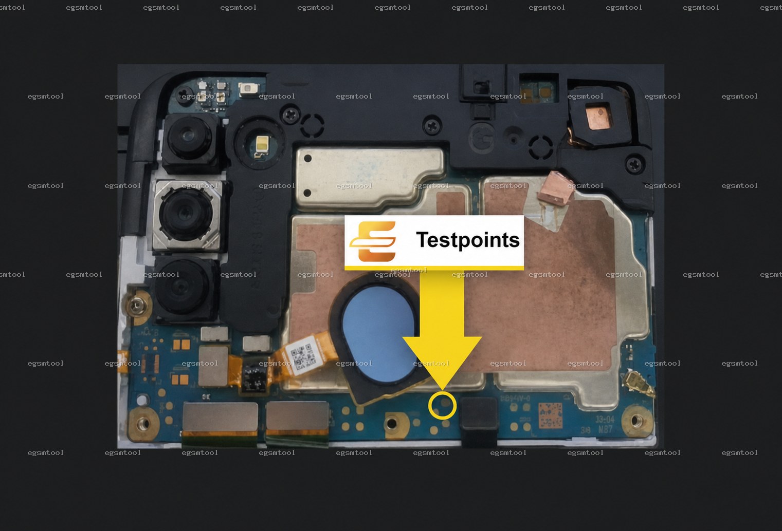 Samsung Samsung Galaxy A11 2020 models      SM-A115M test point diagram — EDL ISP BROM pinout