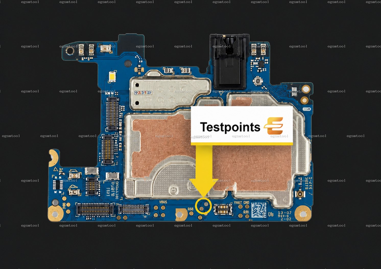 Samsung Samsung Galaxy A11 2020 models     SM-A115F test point diagram — EDL ISP BROM pinout