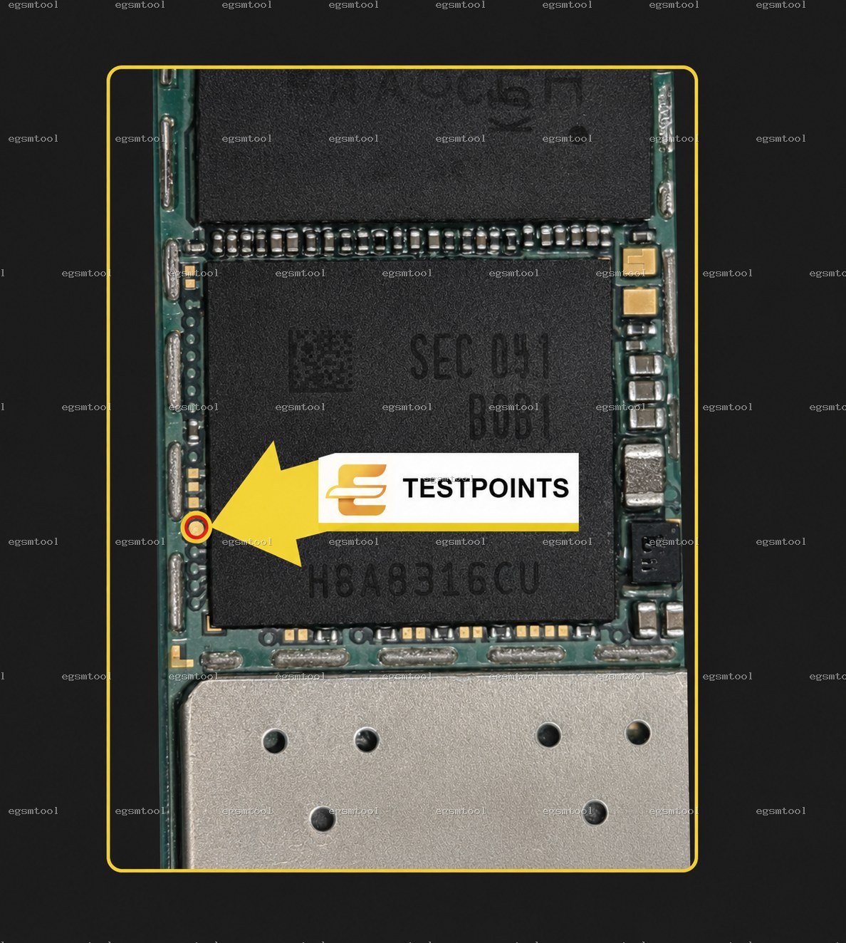 Samsung Samsung Galaxy S7 SM G930F SM G930FD SM G930K SM G930L test point diagram — EDL ISP BROM pinout