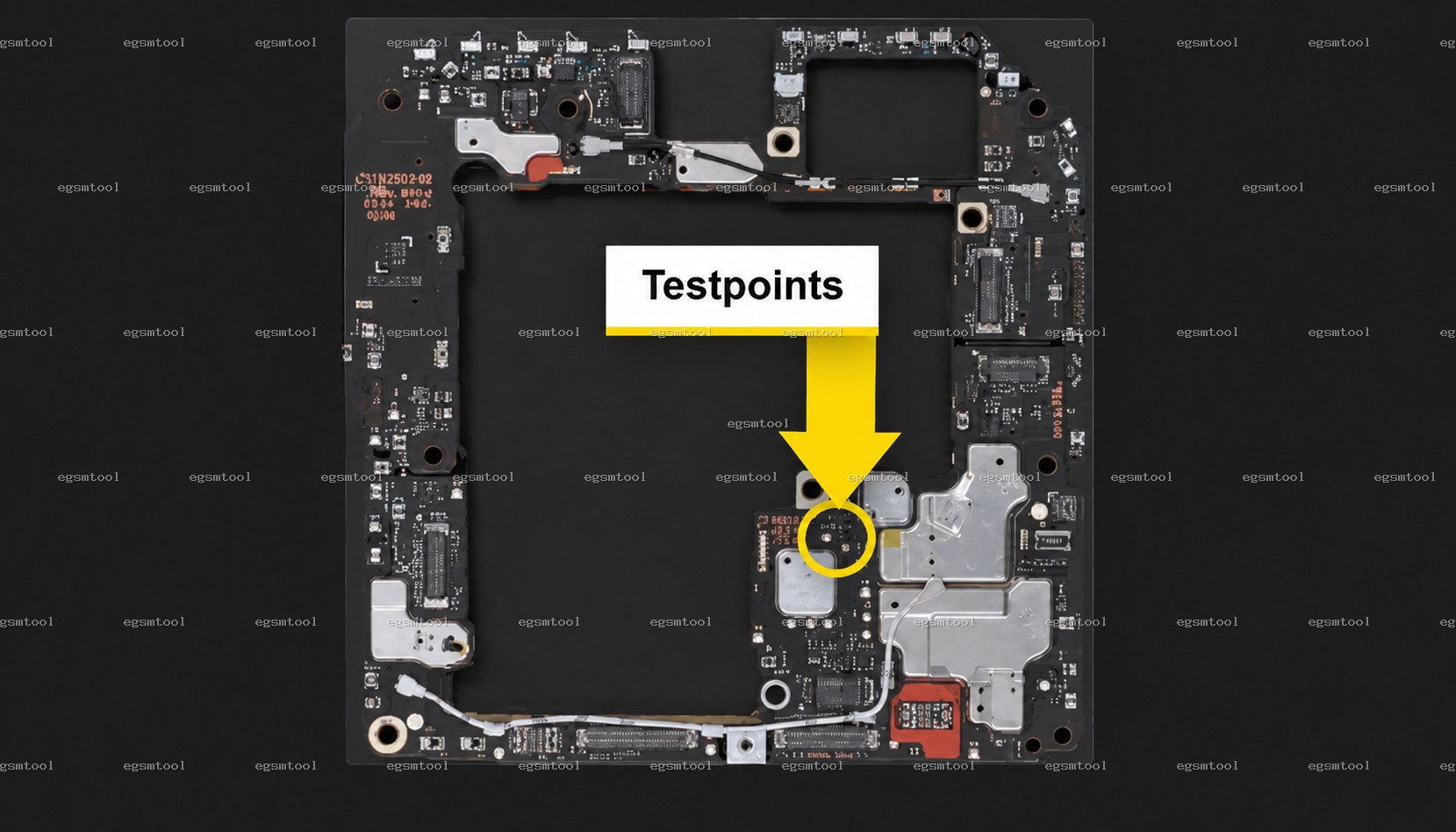 Xiaomi Xiaomi 17 Ultra test point diagram — EDL ISP BROM pinout