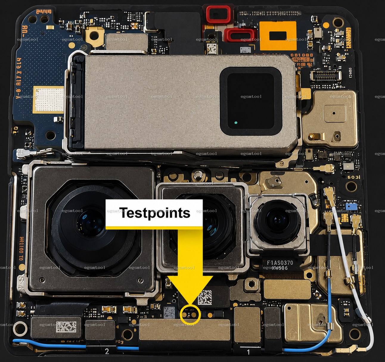 Xiaomi Xiaomi 15 Ultra test point diagram — EDL ISP BROM pinout