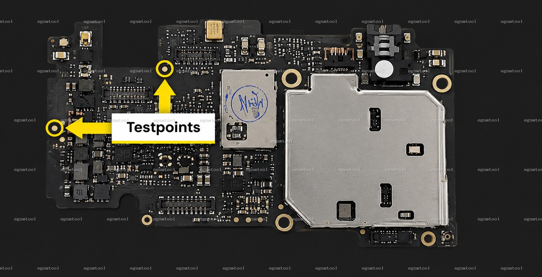 Xiaomi Xiaomi Redmi 3 test point diagram — EDL ISP BROM pinout