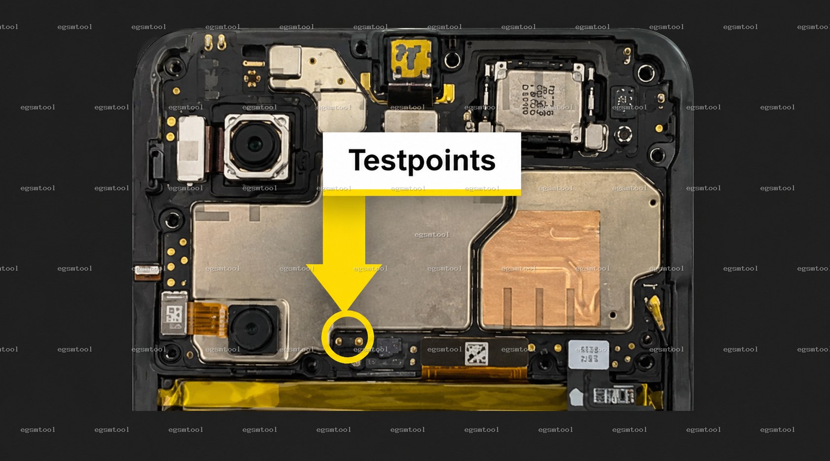 Xiaomi Xiaomi Redmi A5 test point diagram — EDL ISP BROM pinout