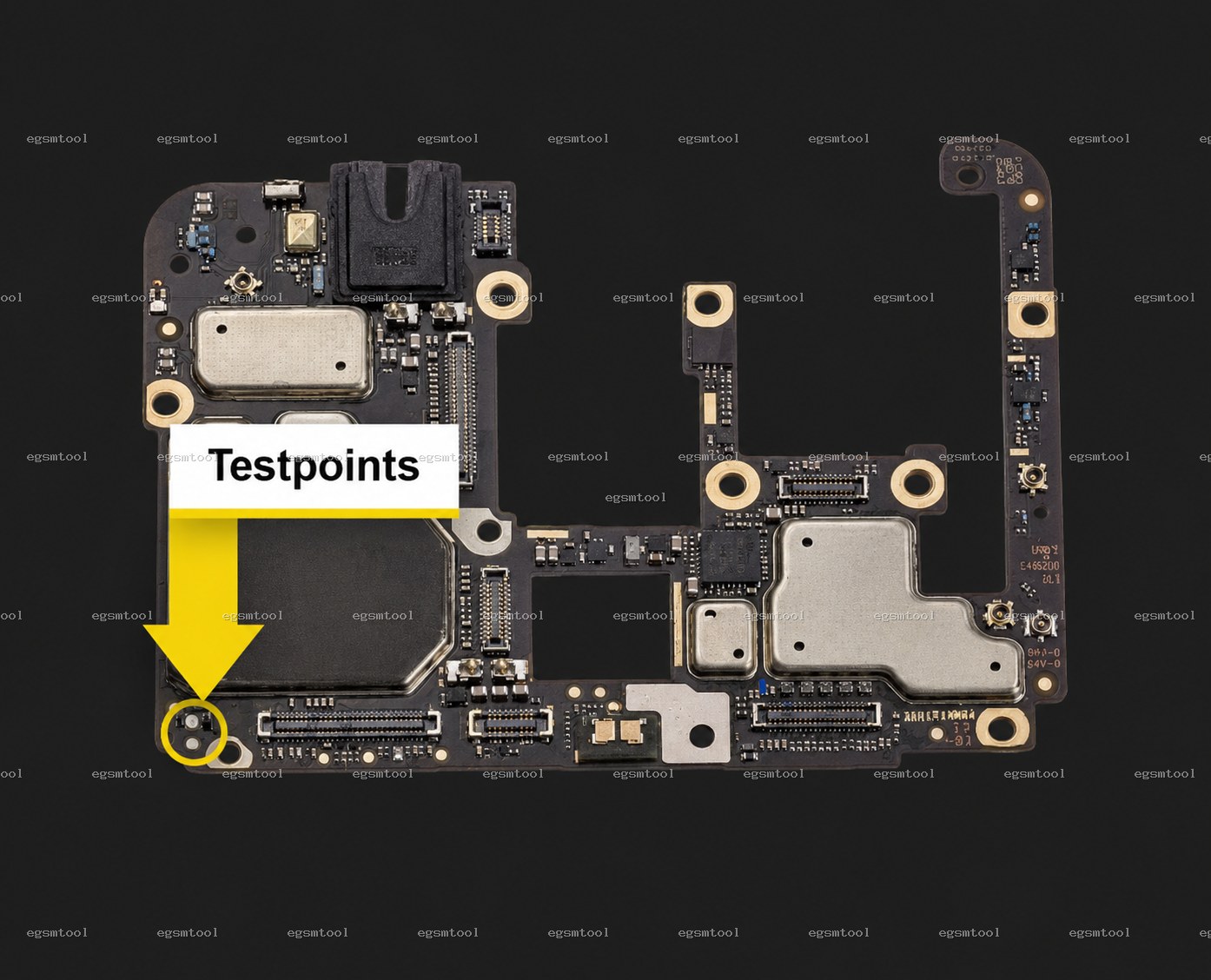 Xiaomi Xiaomi Redmi K20 test point diagram — EDL ISP BROM pinout