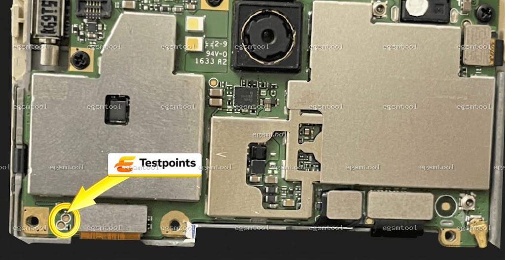Xiaomi Xiaomi Redmi 4 Prime test point diagram — EDL ISP BROM pinout